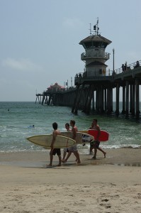 california apartments: surfing