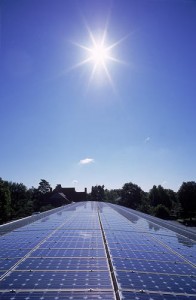 apts california: solar panels